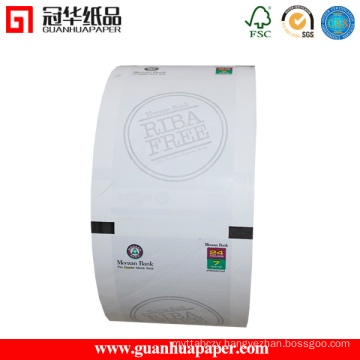 Thermal ATM Paper Roll with Black Sensor